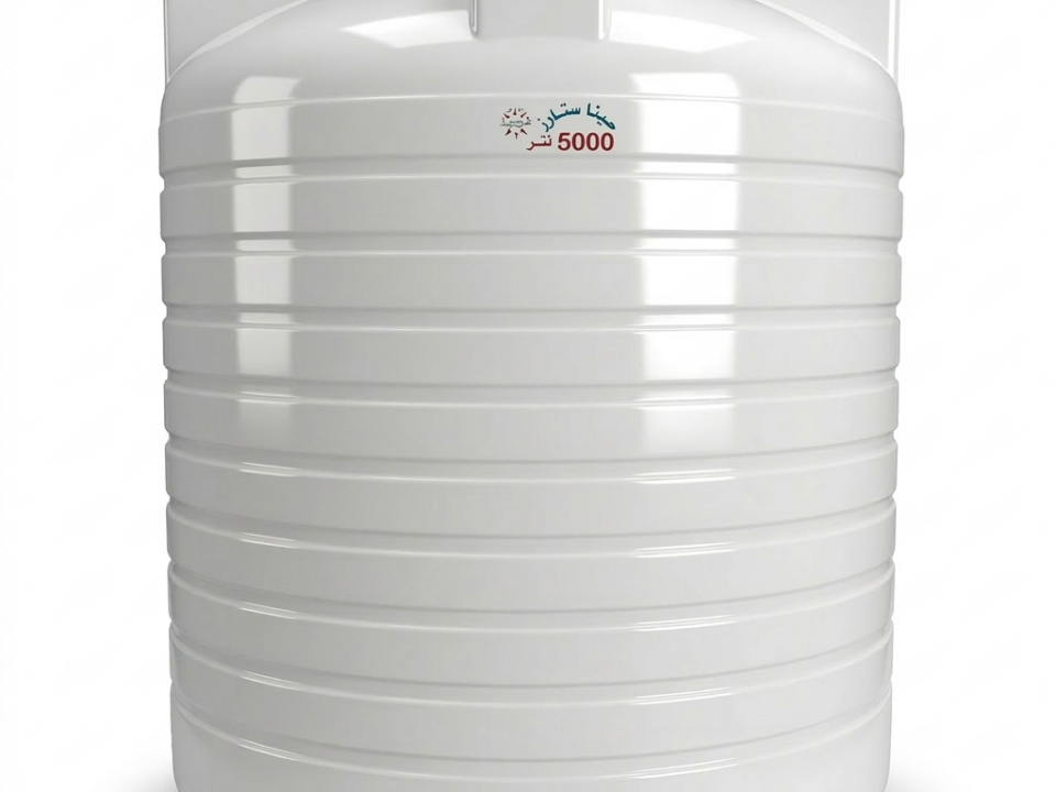 خزان بولي إيثيلين رأسى 5000 لتر