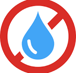 no water